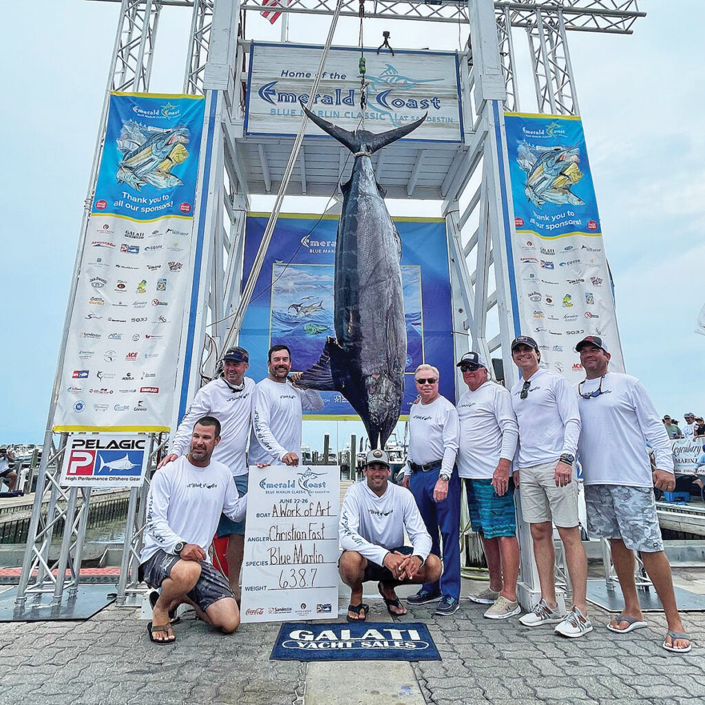 Off the Hook: A Work of Art Takes First Place at EC Blue Marlin Classic